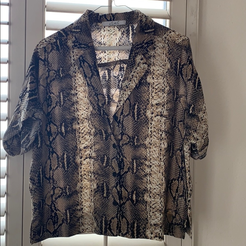 Python Button Down Size Small - image 1